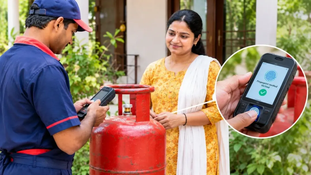 LPG Cylinder New Rule: सब्सिडी के लिए बायोमेट्रिक आधार ऑथेंटिकेशन हुआ अनिवार्य, जानें पूरा नियम