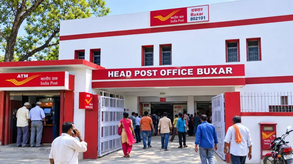 बक्सर प्रधान डाकघर में CBI की बड़ी छापेमारी, तीन लोगों को हिरासत में लेकर बंद कमरे में पूछताछ