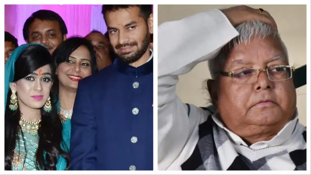 'पुराने बॉयफ्रेंड को भेज रही थीं लव यू और हार्ट...',पत्नी ऐश्वर्या पर Tejpratap ने खोला बड़ा राज