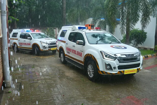 बिहार के राष्ट्रीय राजमार्गों पर सड़क सुरक्षा बढ़ाने के लिए 58 नए गश्ती वाहन रवाना